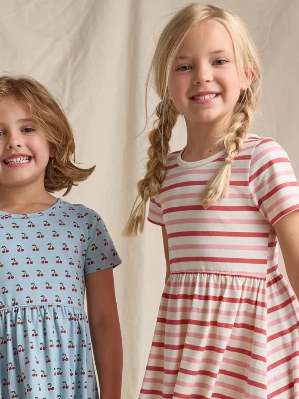 NWT Coop Kids by Pink Chicken Sunny Dress Pink Red Stripe 2T